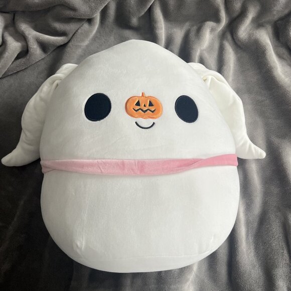 Squishmallows 14” Zero the Ghost Dog Nightmare Before Christmas Disney Plush NEW - Picture 1 of 3